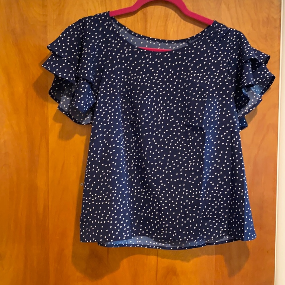 Flutter Sleeve Blouse
